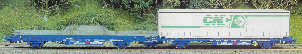 Apacopa L5E container flat wagon