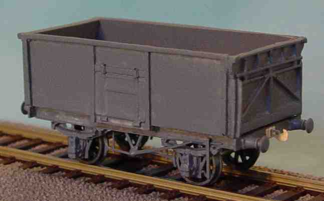 British 1:87 Scale Society model of BR 16 ton mineral wagon made by Mick Scarrow