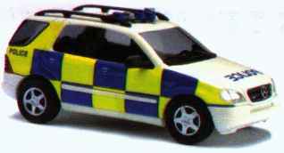 Mercedes M Class police car