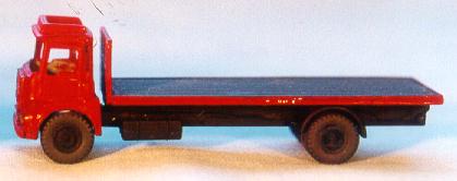 Peter Young  - ERF flatbed truck constructed and finished by David Armitage