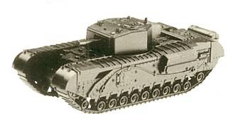 Roco Minitanks 267 - Churchill III tank